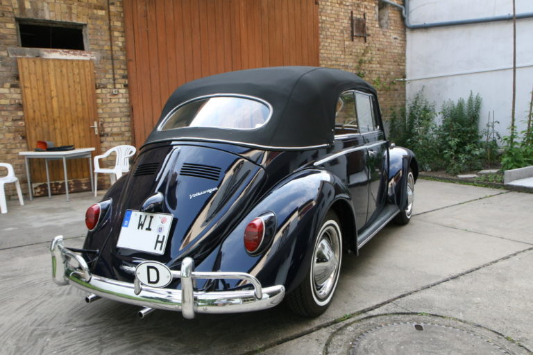 Vw Kfer Cabrio Oldtimer